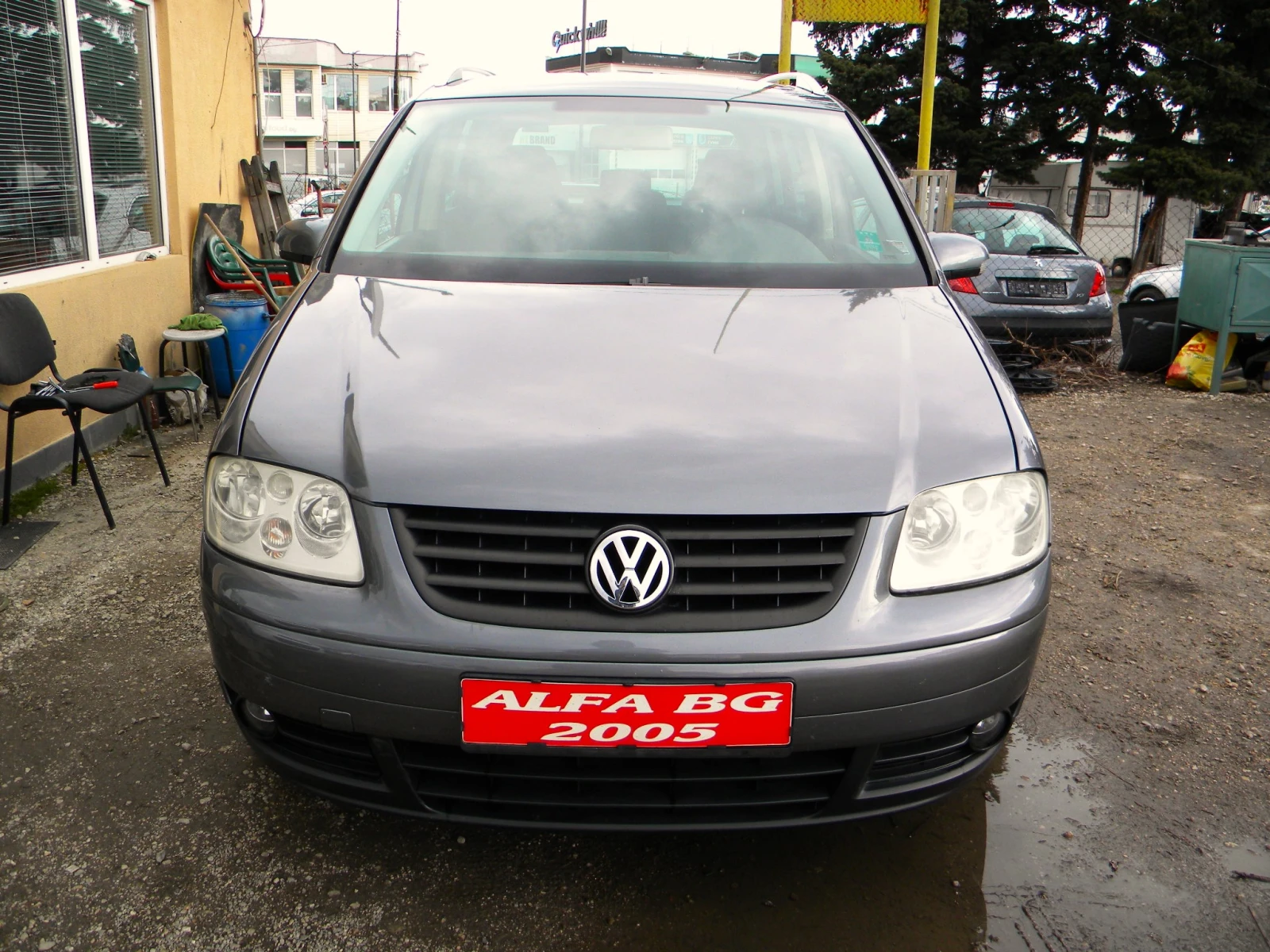 VW Touran 2.0TDI-6ck* 7места* EURO4, снимка 2 - Автомобили и джипове - 53737555