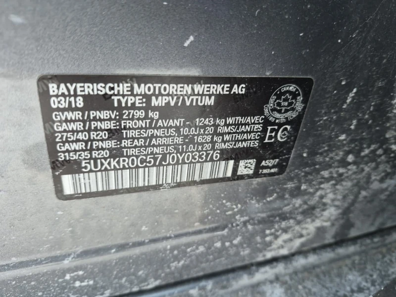 BMW X5 * XDRIVE35I * CARFAX * БЕЗ ПЪРВОНАЧАЛНА ВНОСКА, снимка 7 - Автомобили и джипове - 53157741