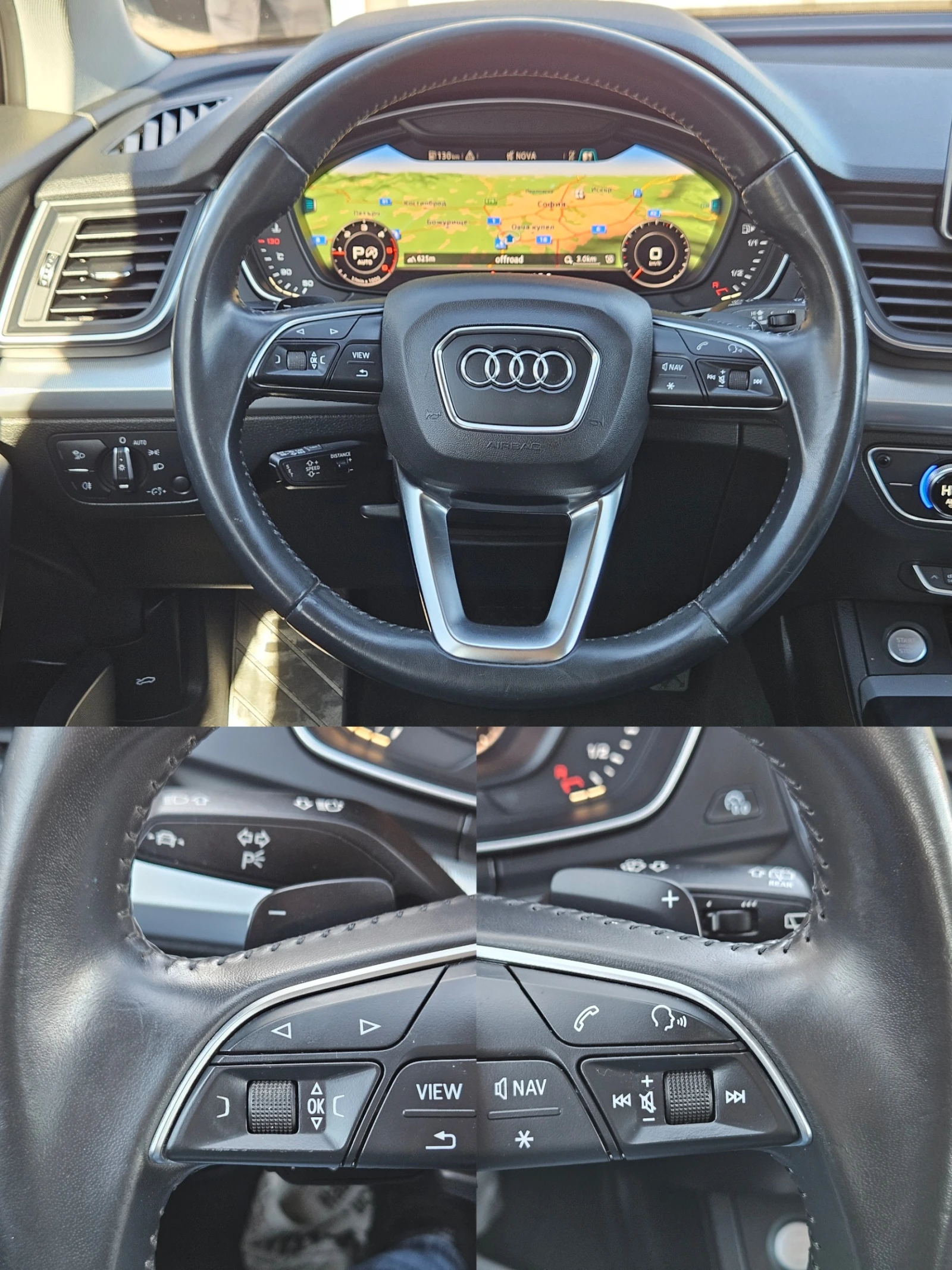Audi Q5 40TDI/190k.c/4X4/7��/LED/NAVI/������/EURO 6B/��� | Mobile.bg � ����������� 11