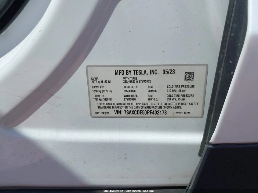 Tesla Model X Dual Motor All-Wheel Drive/Standard Range, снимка 9 - Автомобили и джипове - 55893730