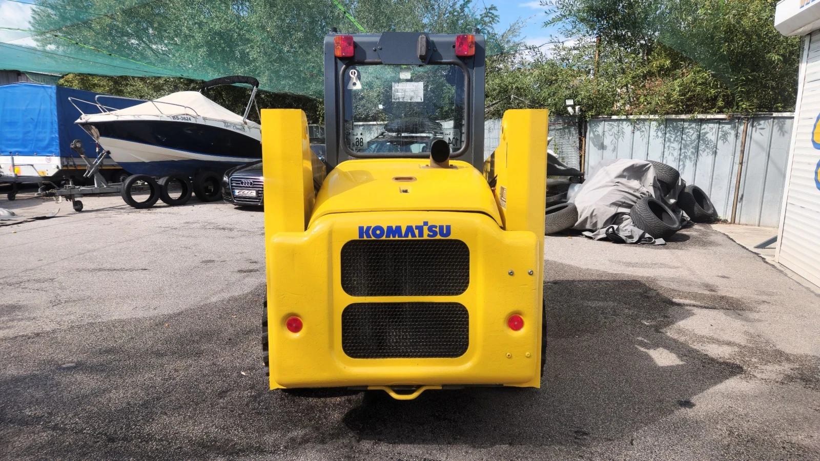 Мини челни товарачи Komatsu Sk714 super flow  ПЕРФЕКТЕН !!! - изображение 5