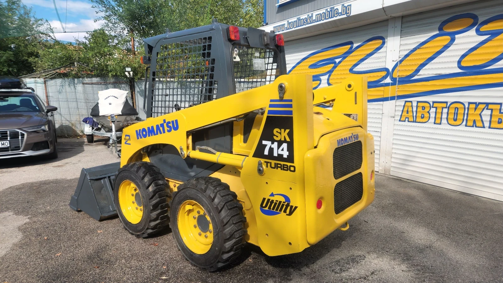 Мини челни товарачи Komatsu Sk714 super flow  ПЕРФЕКТЕН !!! - изображение 4