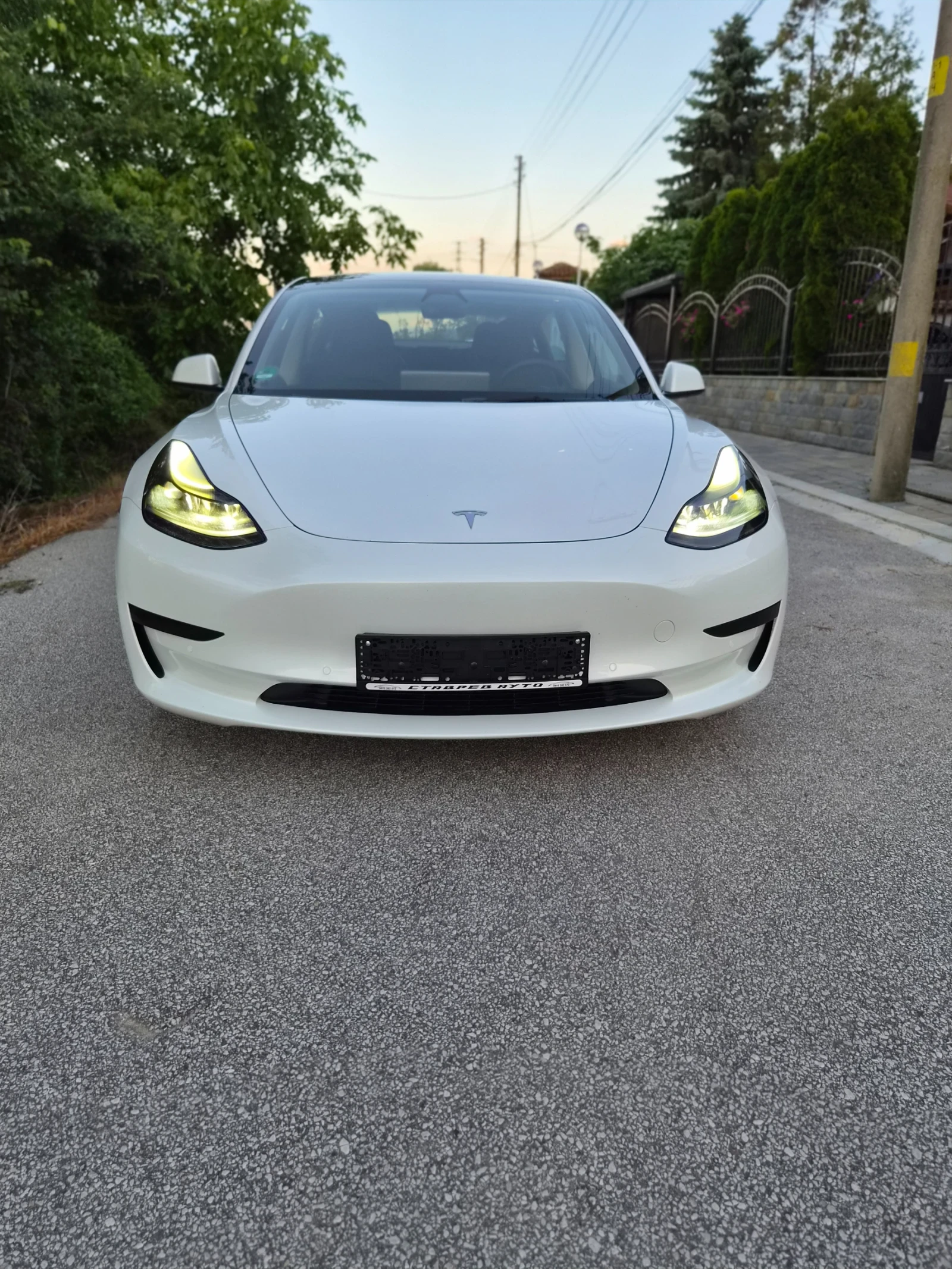 Tesla Model 3 12.2021г.106000км, снимка 3 - Автомобили и джипове - 54683328