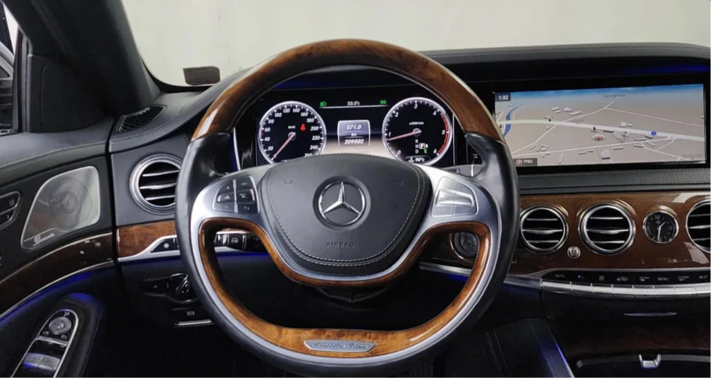 Mercedes-Benz S 350 L * АВТО КРЕДИТ* ЦЕНА ДО БГ * Сервизна история * , снимка 7 - Автомобили и джипове - 55493534