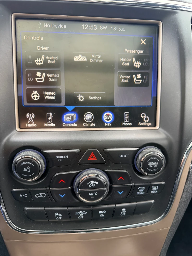 Jeep Grand cherokee 3.0 4x4 overland distronic, kamera, снимка 8 - Автомобили и джипове - 52478595