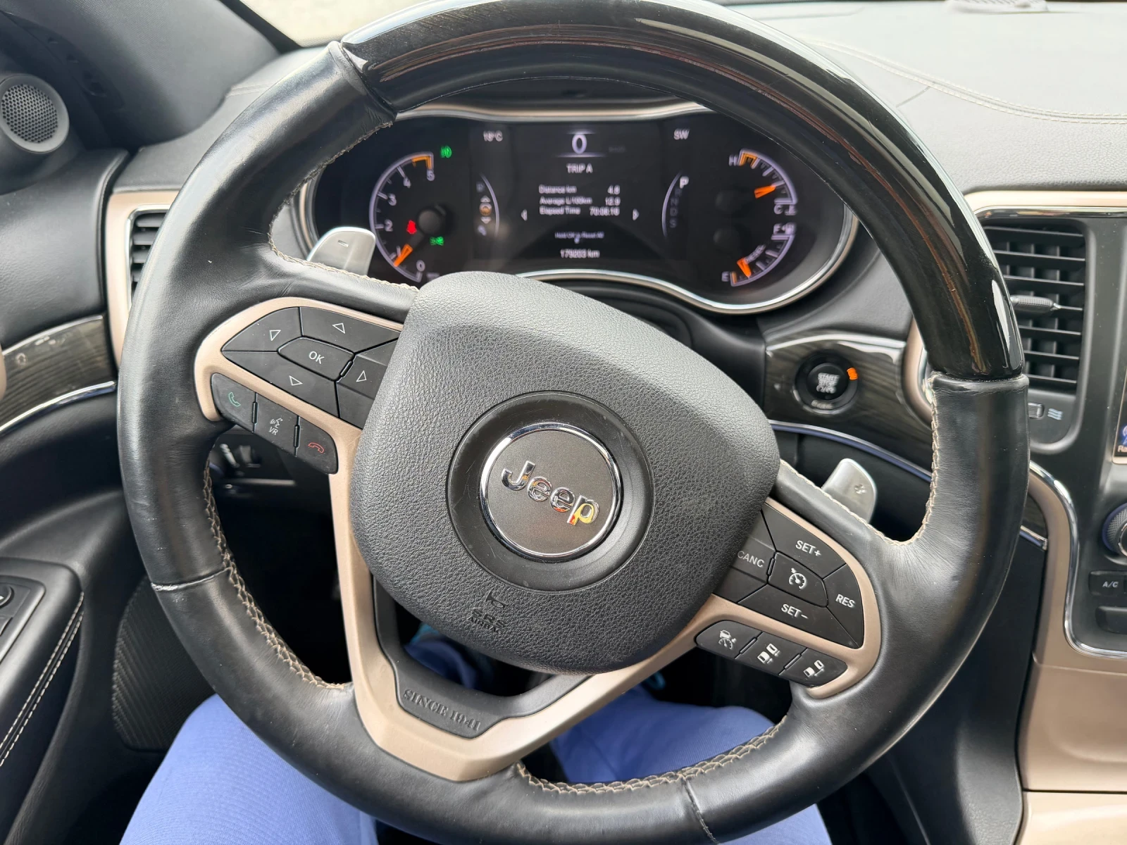 Jeep Grand cherokee 3.0 4x4 overland distronic, kamera | Mobile.bg   11