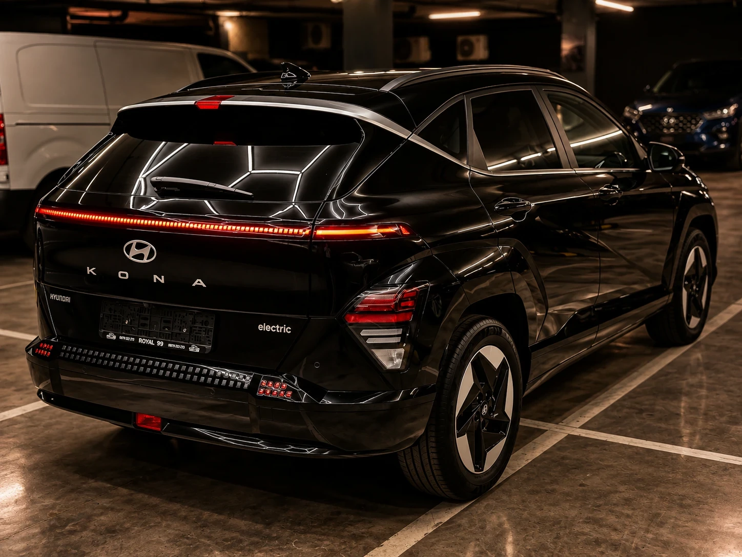 Hyundai Kona 65.4 kwh ::ТЕРМОПОМПА :: 360 КАМЕРИ DISTRONIK, снимка 5 - Автомобили и джипове - 55912598