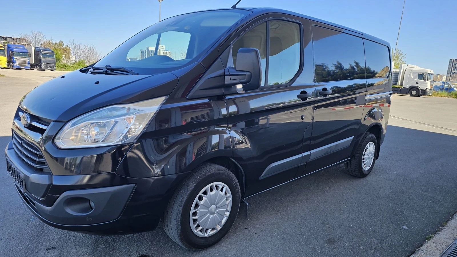 Ford Transit 2.2.TDCI-125 К.С-ДВЕ СТРАНИЧНИ ВРАТИ-КЛИМА - изображение 2