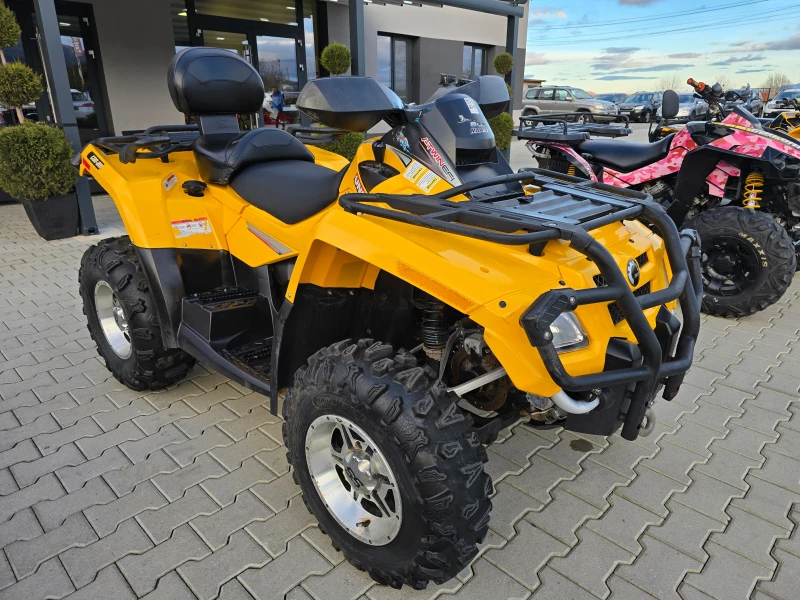 Can-Am Outlander MAX 800ie, лебедка, нови гуми, HMF генерация!