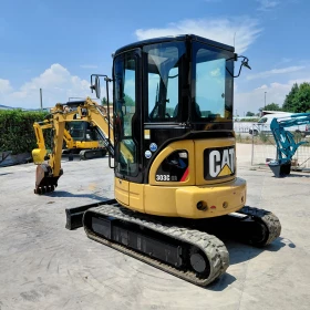 Багер Cat 303CCR * ЛИНИЯ ЗА ЧУК * ТОП СЪСТОЯНИЕ *  | Auto.bg — изображение 3