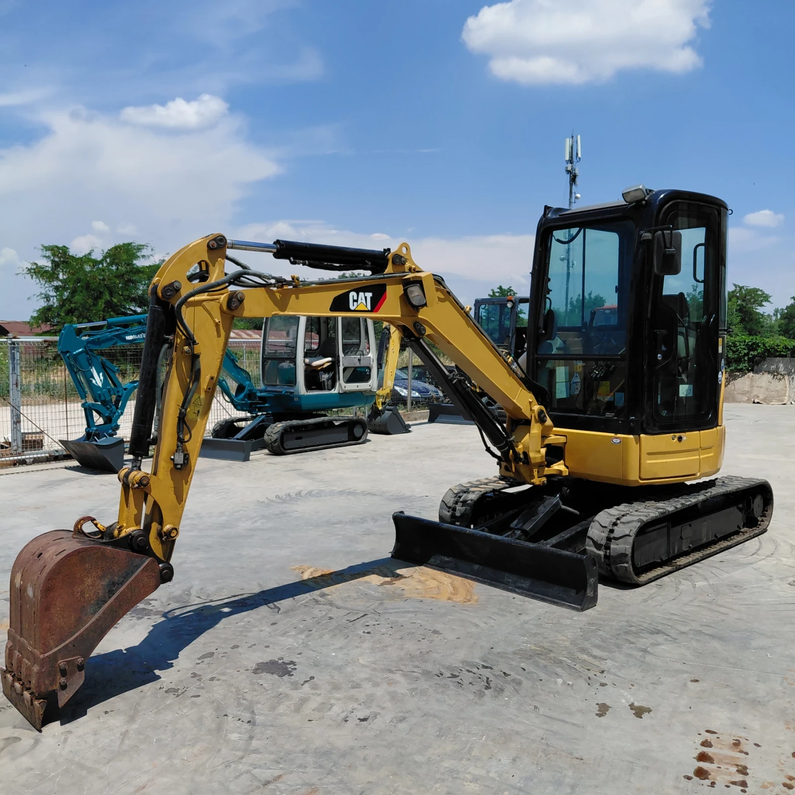 Багер Cat 303CCR * ЛИНИЯ ЗА ЧУК * ТОП СЪСТОЯНИЕ * 