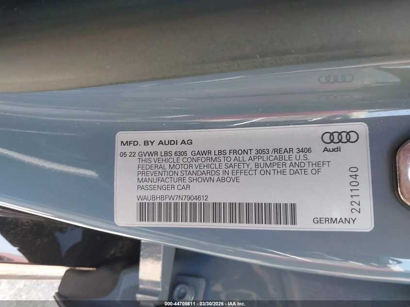 Audi E-Tron GT Rs Quattro, снимка 9 - Автомобили и джипове - 55127009