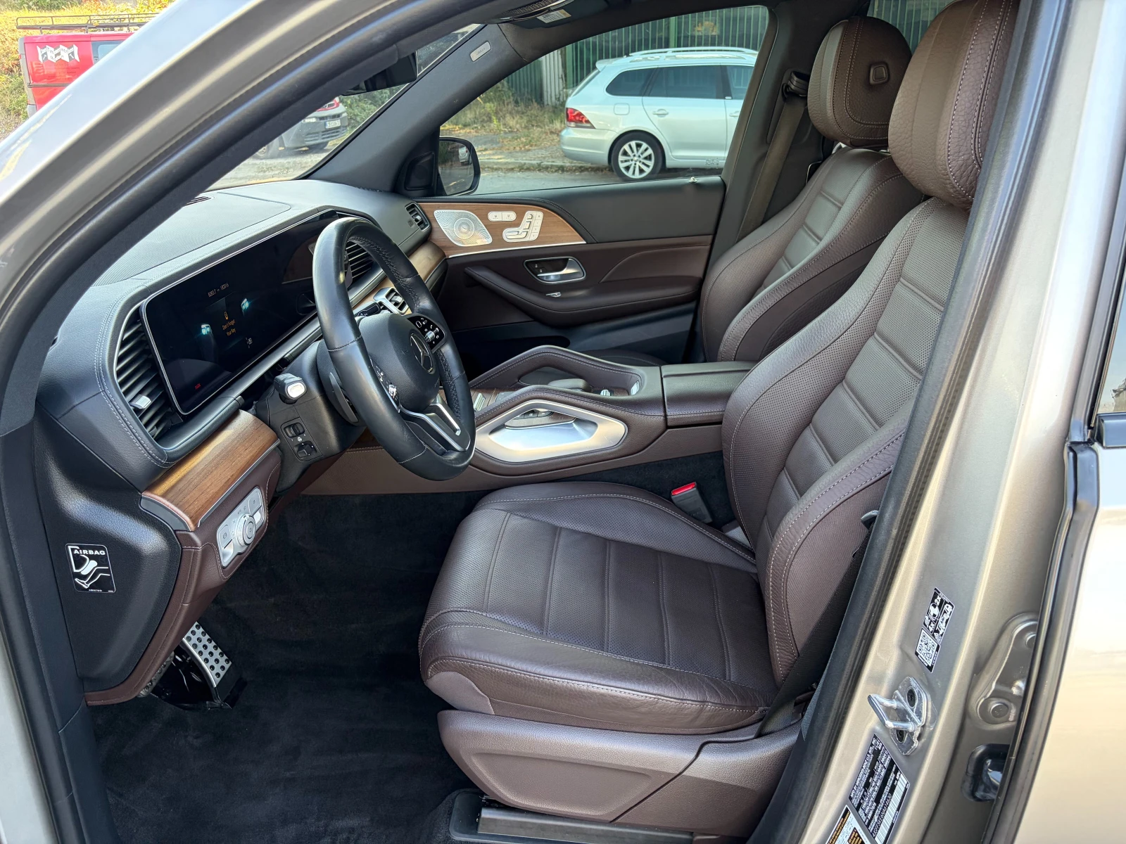Mercedes-Benz GLS 450 EQ/AMG/4M/9G/BURMESTER/360/5+ 1, снимка 10 - Автомобили и джипове - 56011655