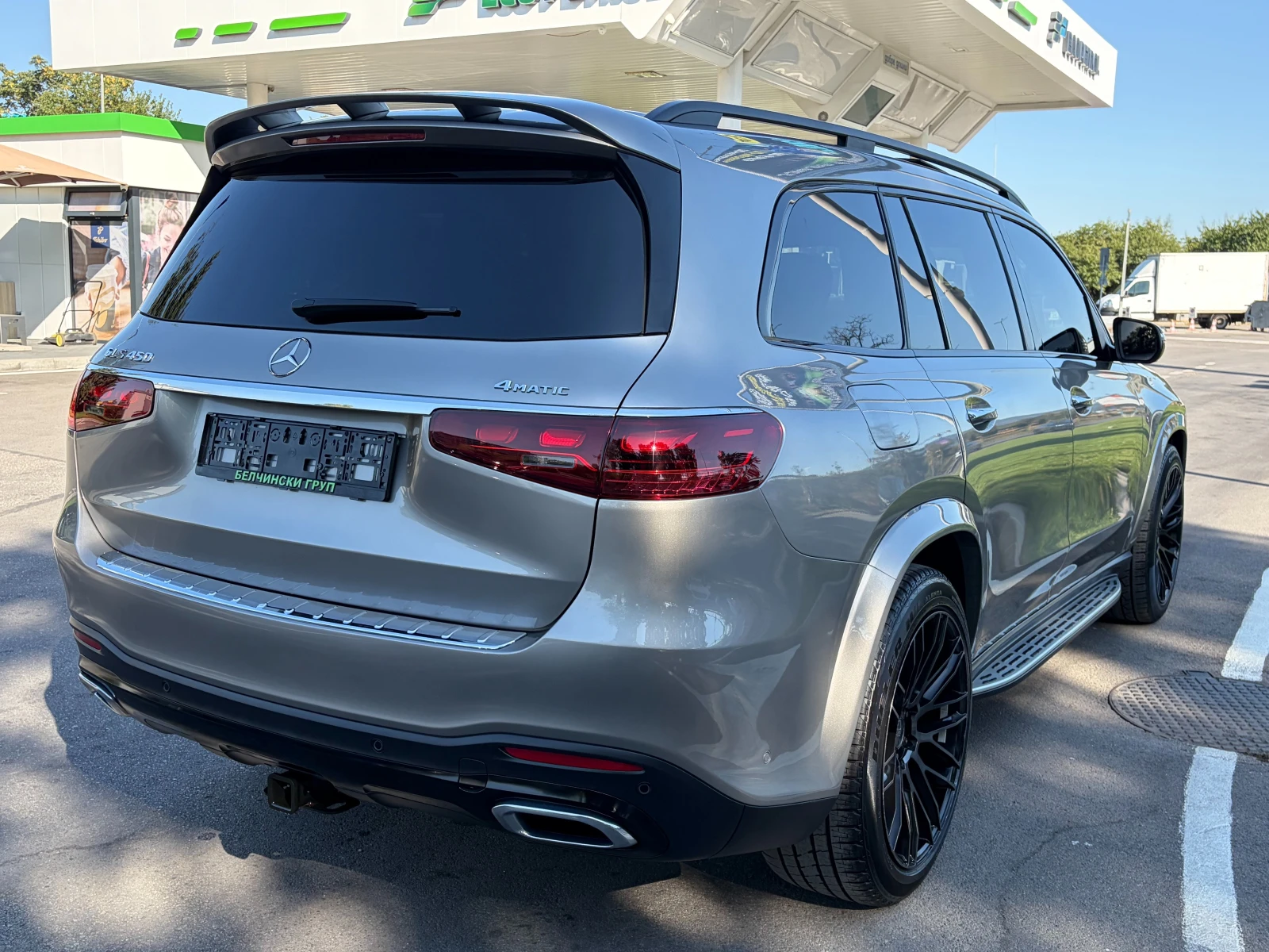Mercedes-Benz GLS 450 EQ/AMG/4M/9G/BURMESTER/360/5+ 1, снимка 4 - Автомобили и джипове - 56011655