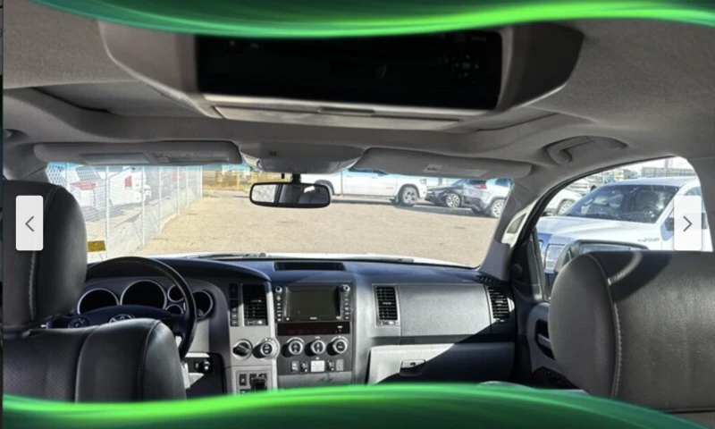 Toyota Sequoia PLATINUM* 5.7* V8* ПОДГРЕВ* КАМЕРА* КЕЙЛЕС, снимка 7 - Автомобили и джипове - 52937112