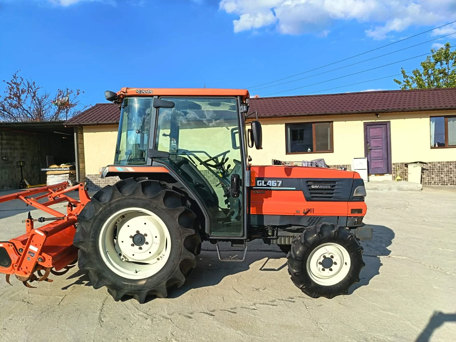 Трактор Kubota GL467 - изображение 2