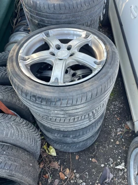 Гуми с джанти Bridgestone 225/45R17, снимка 1 - Гуми и джанти - 47523160