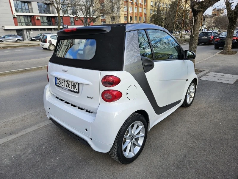 Smart Fortwo CABRIO, снимка 4 - Автомобили и джипове - 44308524