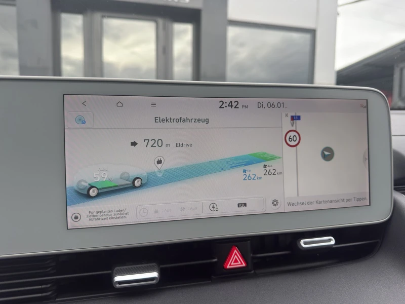 Hyundai Ioniq 5 72.6KWh/LONG RANGE/2021г./ГАРАНЦИЯ/SOH100%/ПАНОРАМ, снимка 12 - Автомобили и джипове - 53009781