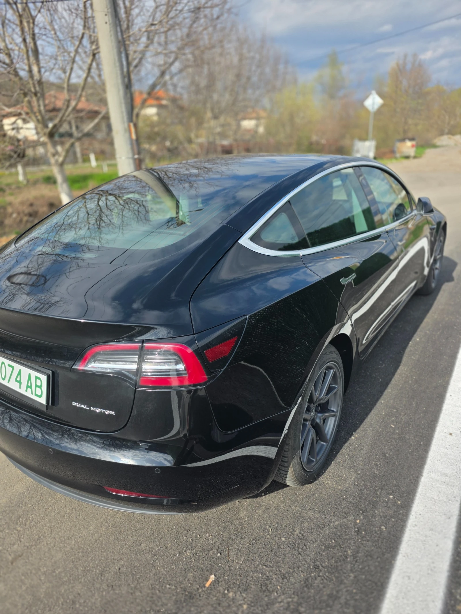 Tesla Model 3 DUAL MOTOR LONG RANGE FSD СМЕНЕНА БАТЕРИЯ, снимка 3 - Автомобили и джипове - 54175814