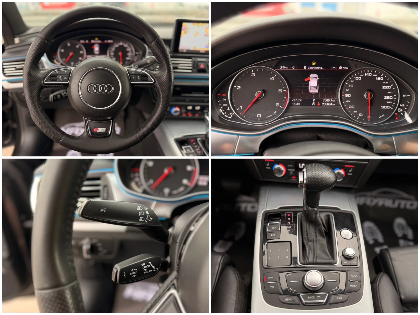 Audi A7 /RS7= 3.0Tdi= Quattro= 3xS-line= Bose= Камера= , снимка 15 - Автомобили и джипове - 54753654