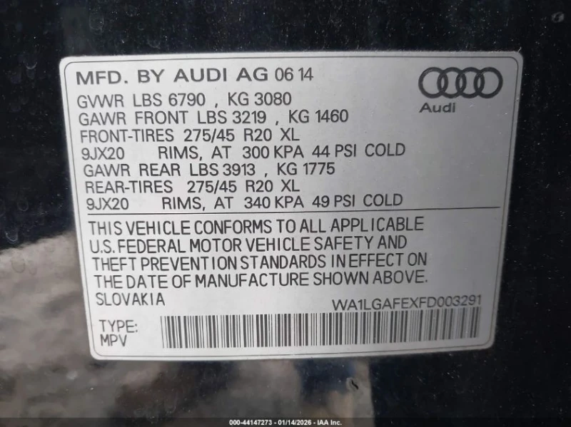 Audi Q7 3l 3.0T Premium, снимка 9 - Автомобили и джипове - 53577935