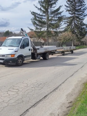 Iveco 35c15 с Кран и ремърке, снимка 3