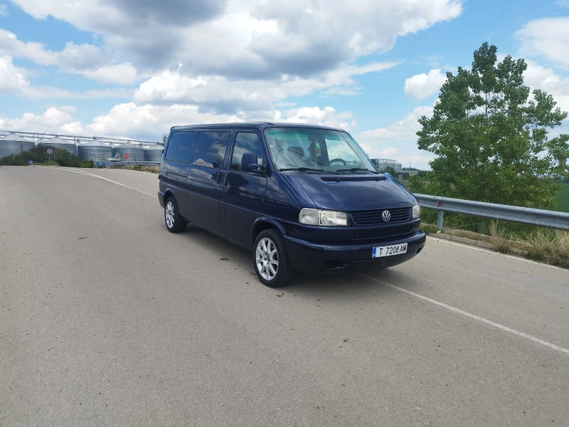 VW Transporter 6места клима, снимка 2 - Бусове и автобуси - 45387866