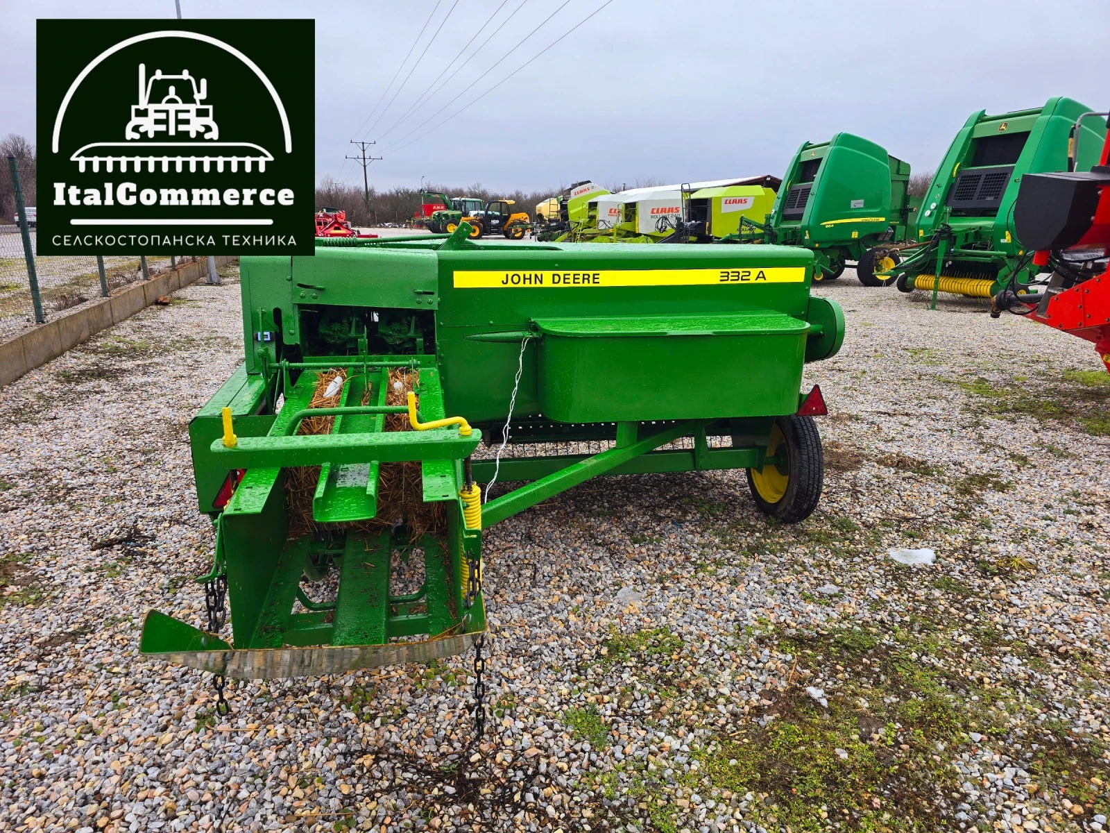 Балировачка John Deere 332 A - изображение 6
