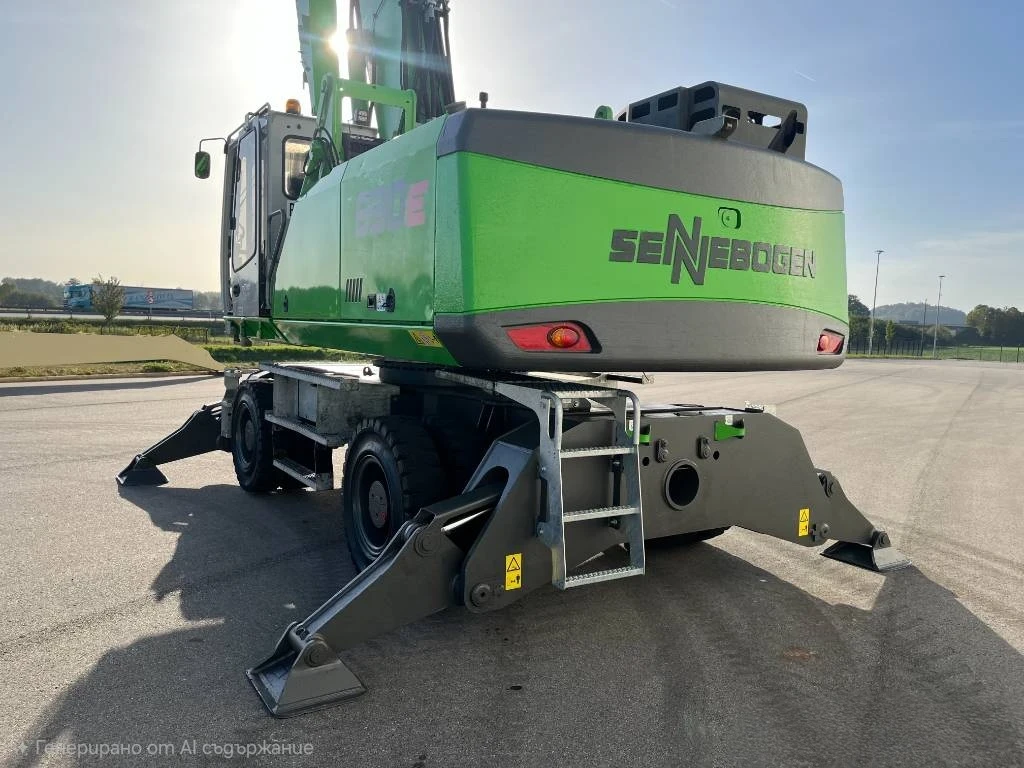 Багер Sennebogen 830Е, снимка 3 - Индустриална техника - 55470906