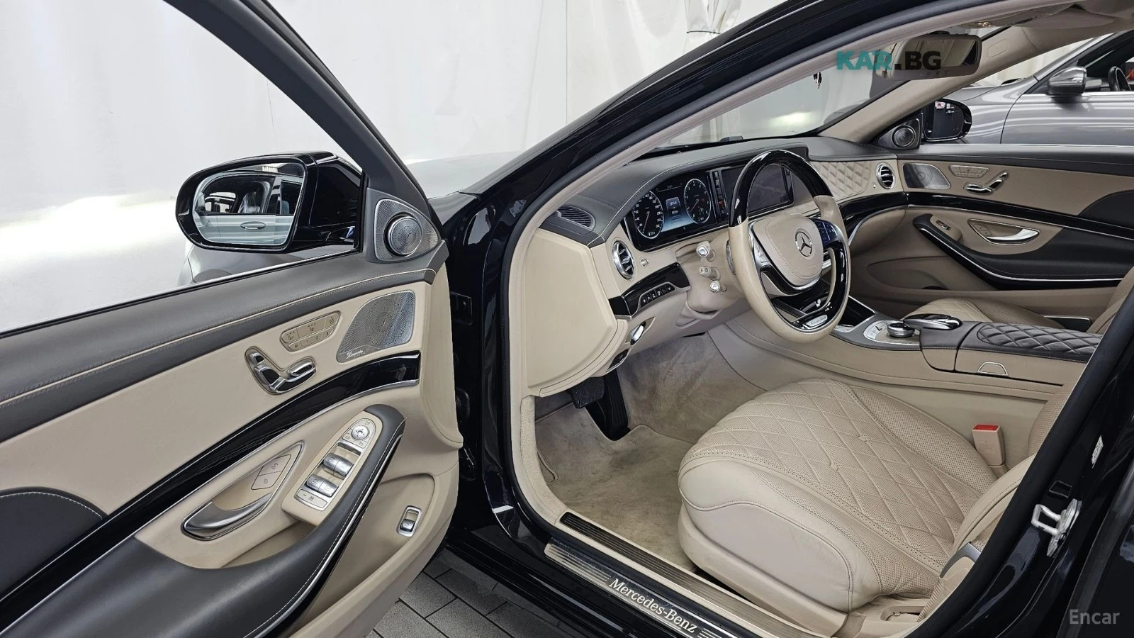 Mercedes-Benz Maybach S600* КОЖА* ПОДГРЕВ* ОБДУХВ* BURM* PANO* 360, снимка 10 - Автомобили и джипове - 55964406