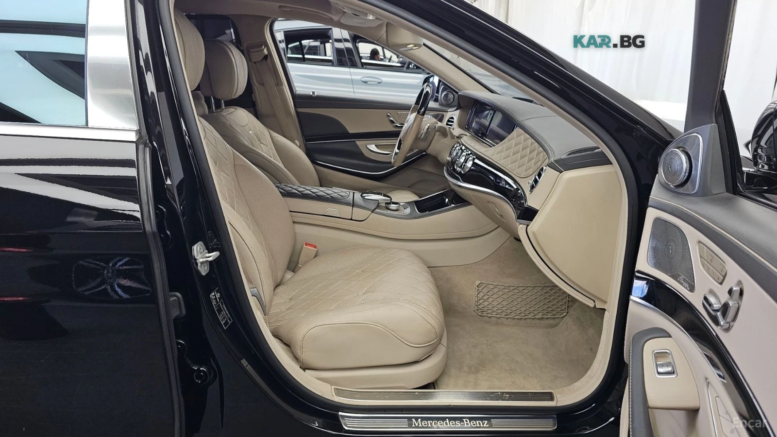 Mercedes-Benz Maybach S600* КОЖА* ПОДГРЕВ* ОБДУХВ* BURM* PANO* 360, снимка 11 - Автомобили и джипове - 55964406