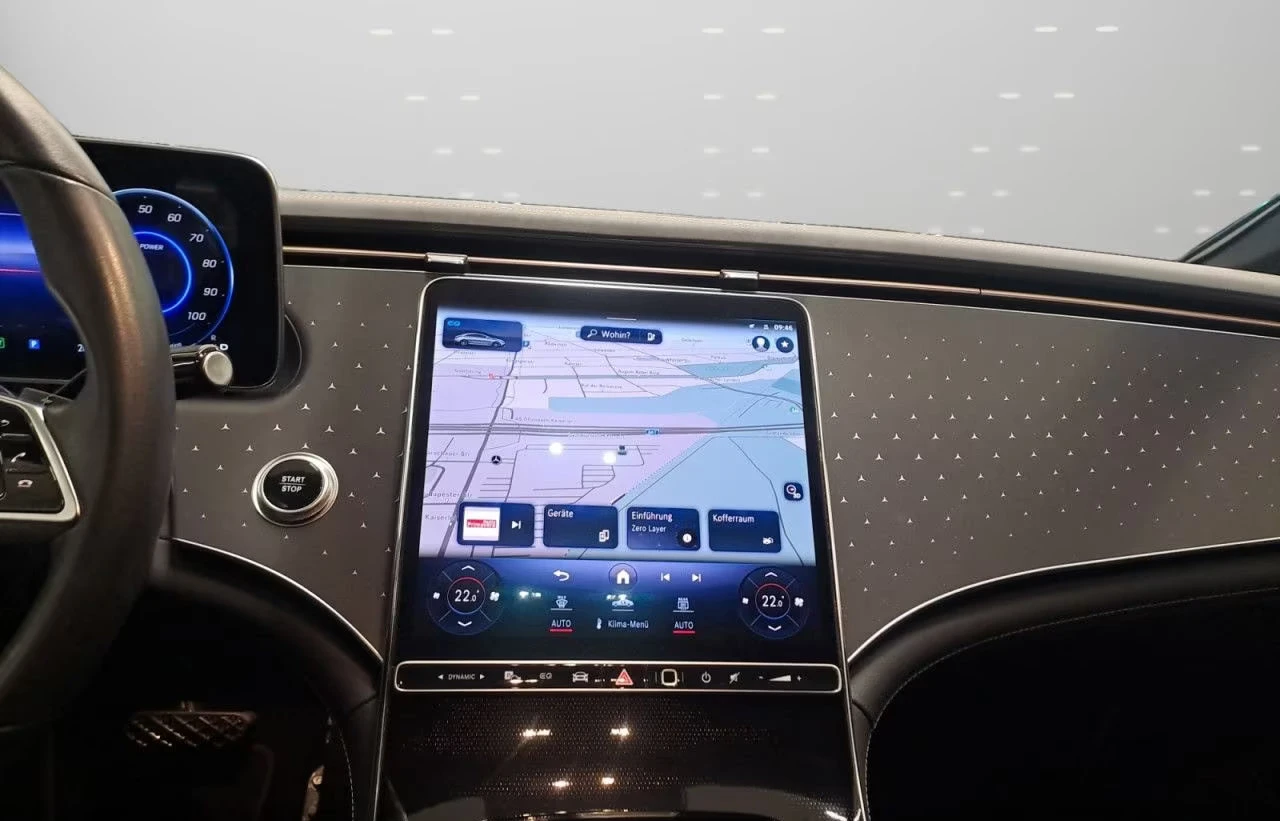 Mercedes-Benz EQE 350+ /ADVANCED/292HP/MEMO/360/AHK/DISTR/LED/938g, снимка 9 - Автомобили и джипове - 53887041