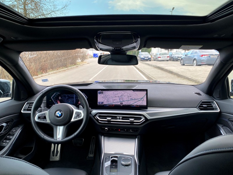 BMW 320 i наличен, M пакет, панорамен покрив, снимка 9 - Автомобили и джипове - 43824678
