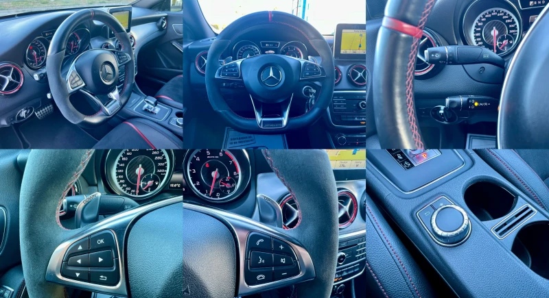 Mercedes-Benz CLA 45 AMG 4matic RECARO EURO 6B /106165 км/, снимка 14 - Автомобили и джипове - 47528056