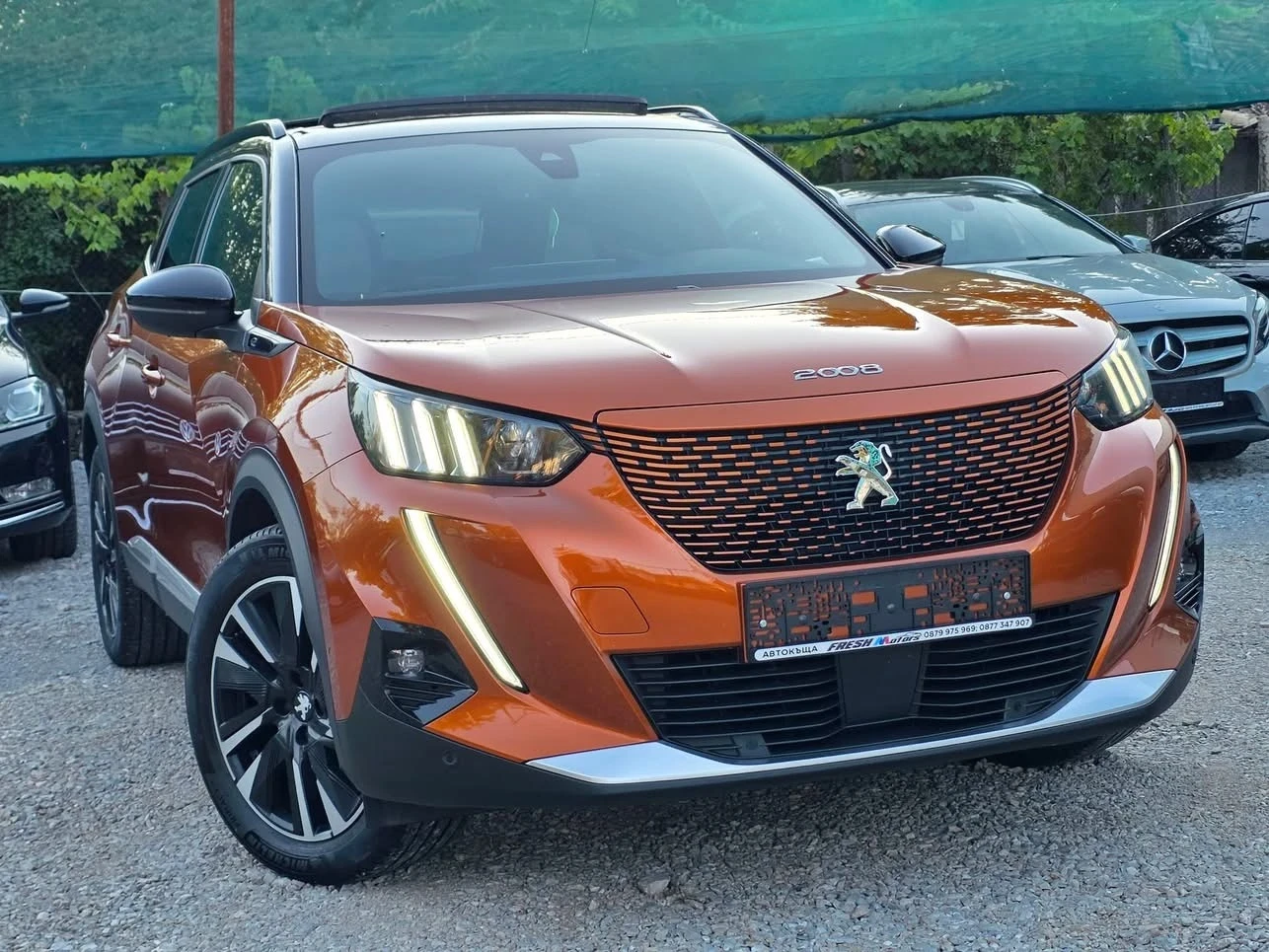 Peugeot 2008 E2008 EV / GT LINE 136K.C. / 55 KW 350KM ПРОБЕГ / , снимка 2 - Автомобили и джипове - 55289657