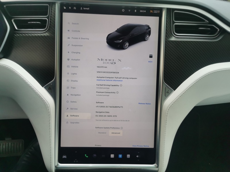 Tesla Model X 6+1, снимка 3 - Автомобили и джипове - 42506594