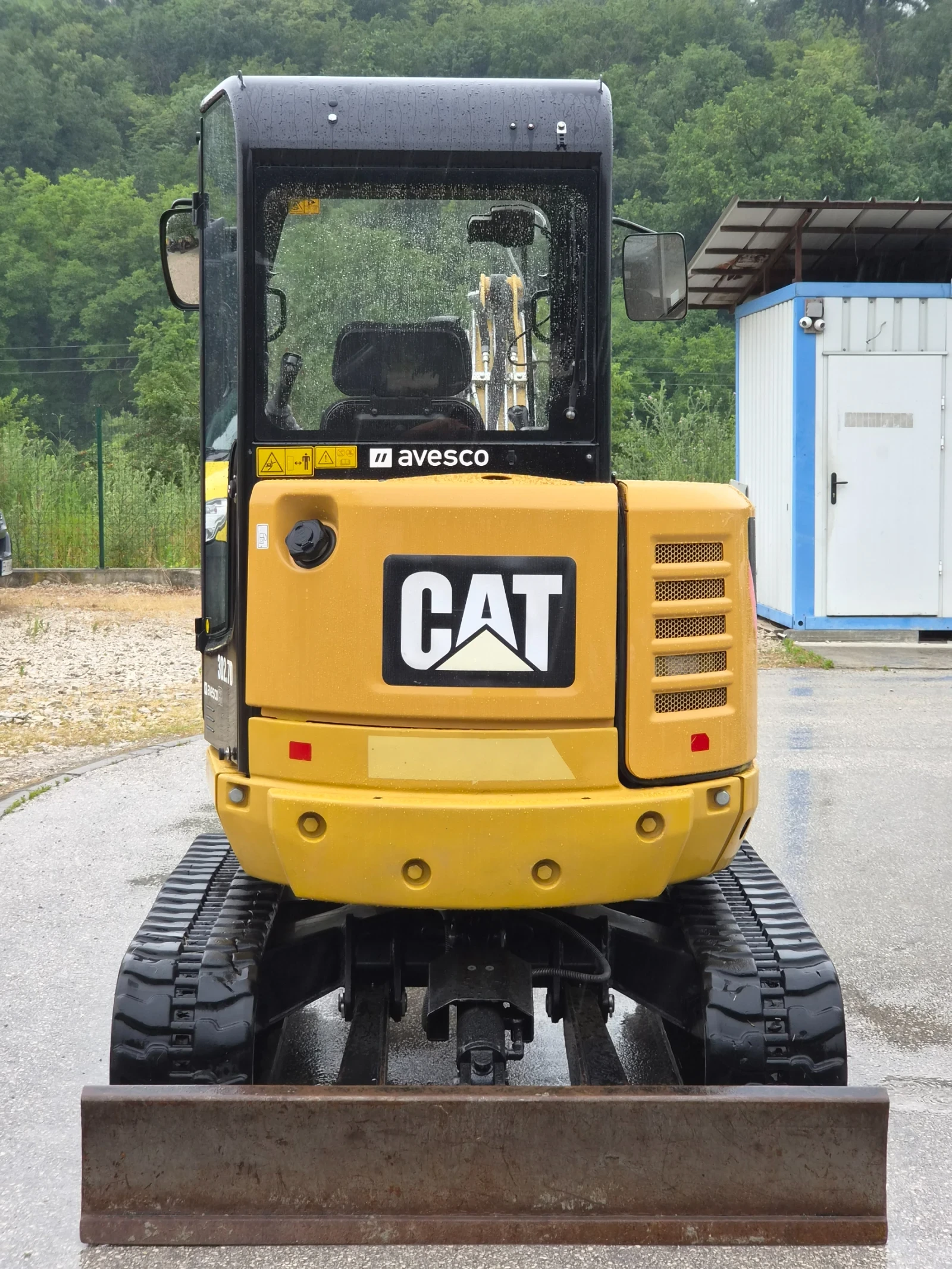Багер Cat 302.7D CR/3.0т./3кофи+ бързосменник/НулевРадиус/ТО, снимка 6 - Индустриална техника - 55102417
