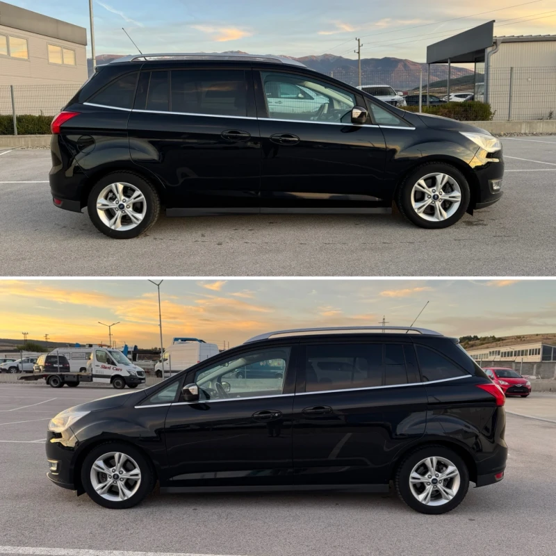 Ford Grand C-Max 1.5 tdci 7 МЕСТЕН/ AUTO/ KEYLESS/ CAMERA/ EURO 6B, снимка 7 - Автомобили и джипове - 46353862