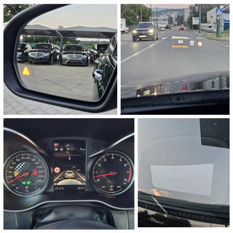 Mercedes-Benz C 450 AMG AMG/4Matic/Distronic/360Cam/Burmester/Швейцария, снимка 14 - Автомобили и джипове - 46553644