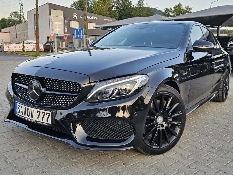 Mercedes-Benz C 450 AMG AMG/4Matic/Distronic/360Cam/Burmester/Швейцария, снимка 1 - Автомобили и джипове - 46553644