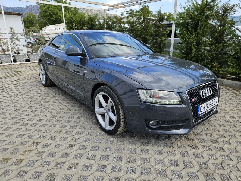 Audi A5 3.0ТDI-239кс= 4х4= S-LINE= B&O= OБСЛУЖЕНА!= LED, снимка 2 - Автомобили и джипове - 51405834
