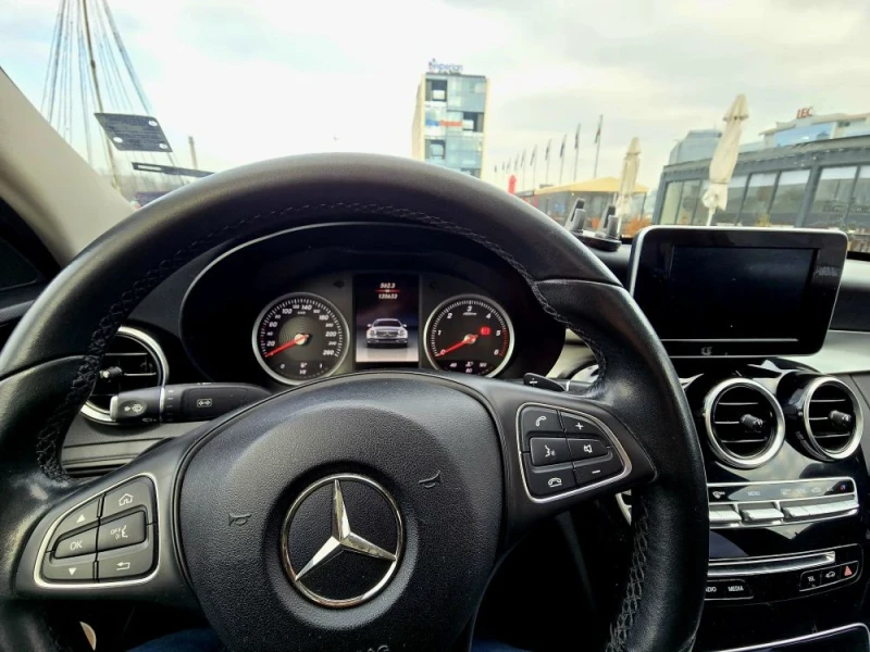 Mercedes-Benz C 200 2.0Cdi     136кс   2018g AMG пакет, снимка 9 - Автомобили и джипове - 51527853