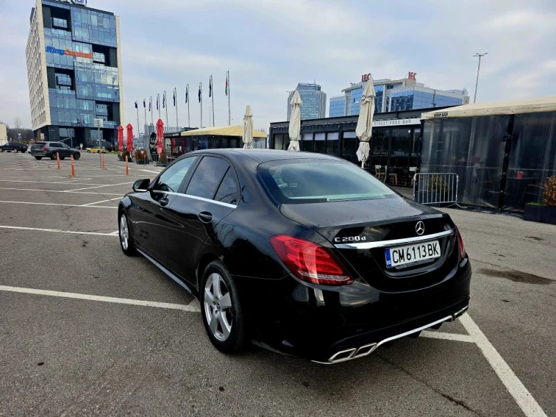 Mercedes-Benz C 200 2.0Cdi     136кс   2018g AMG пакет, снимка 6 - Автомобили и джипове - 51527853