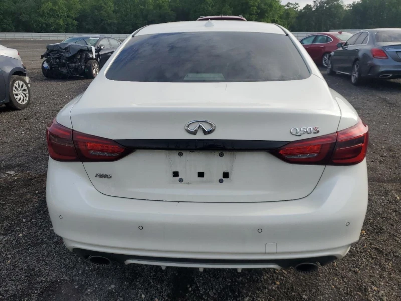 Infiniti Q50 SPORT400* AWD* KEYLESS* BLIND SPOT* КОЖА* , снимка 6 - Автомобили и джипове - 52655542