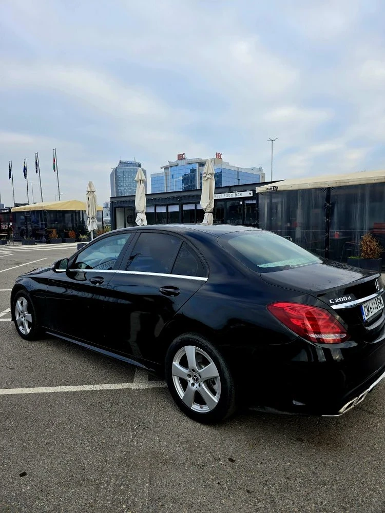 Mercedes-Benz C 200 2.0Cdi     136кс   2018g AMG пакет, снимка 14 - Автомобили и джипове - 51527853
