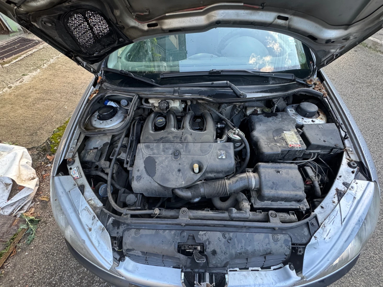 Peugeot 206 Чист дизел, снимка 12 - Автомобили и джипове - 55417107