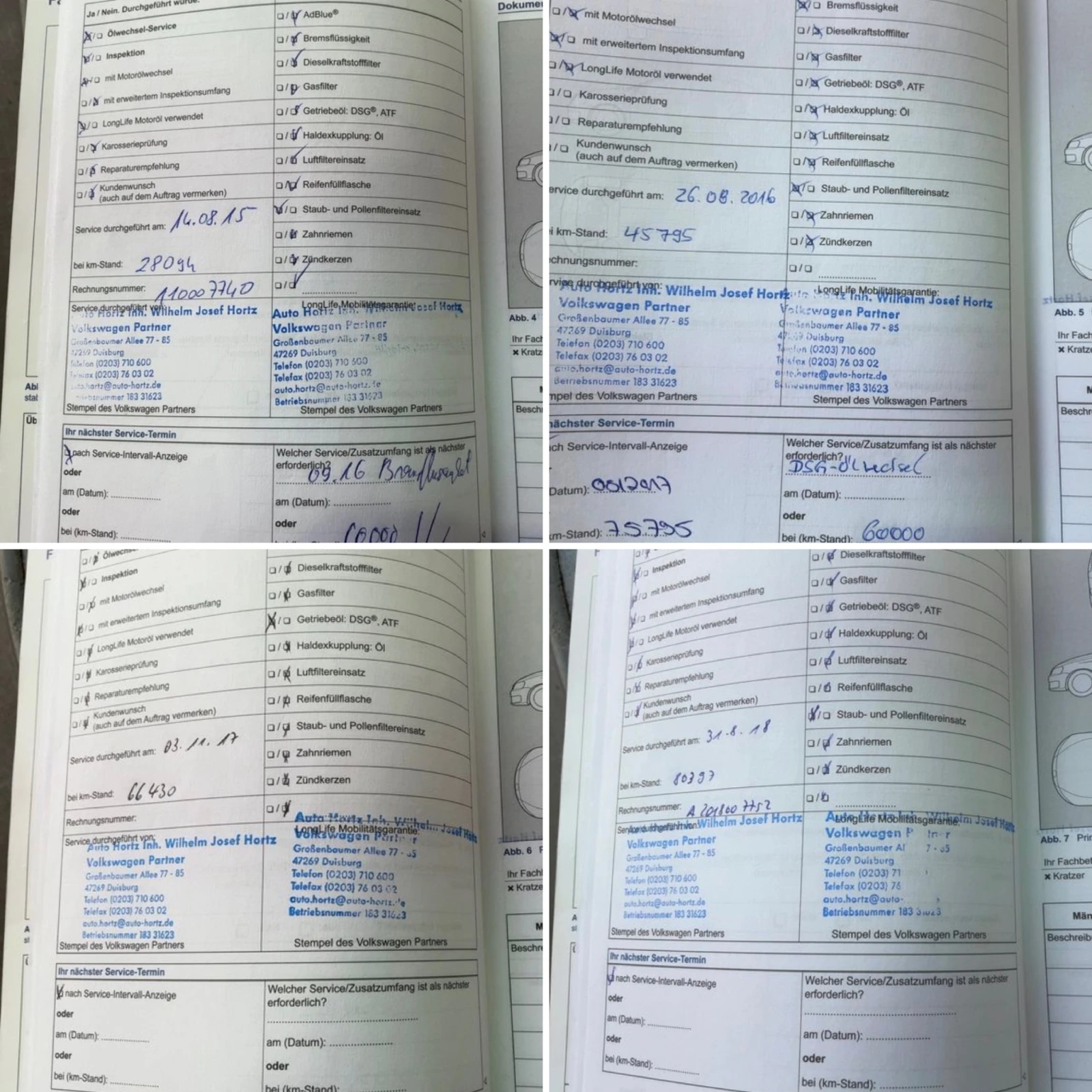 VW Golf 2.0TDI* СЕРВИЗНА КНИЖКА С ПЪЛНА ИСТОРИЯ VW, снимка 14 - Автомобили и джипове - 56096089
