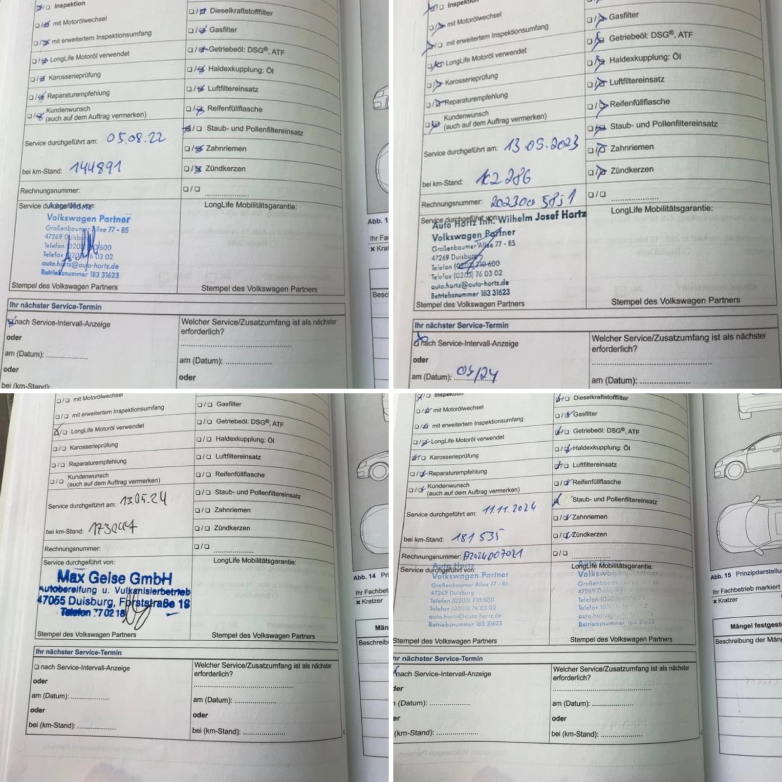 VW Golf 2.0TDI* СЕРВИЗНА КНИЖКА С ПЪЛНА ИСТОРИЯ VW, снимка 16 - Автомобили и джипове - 56096089