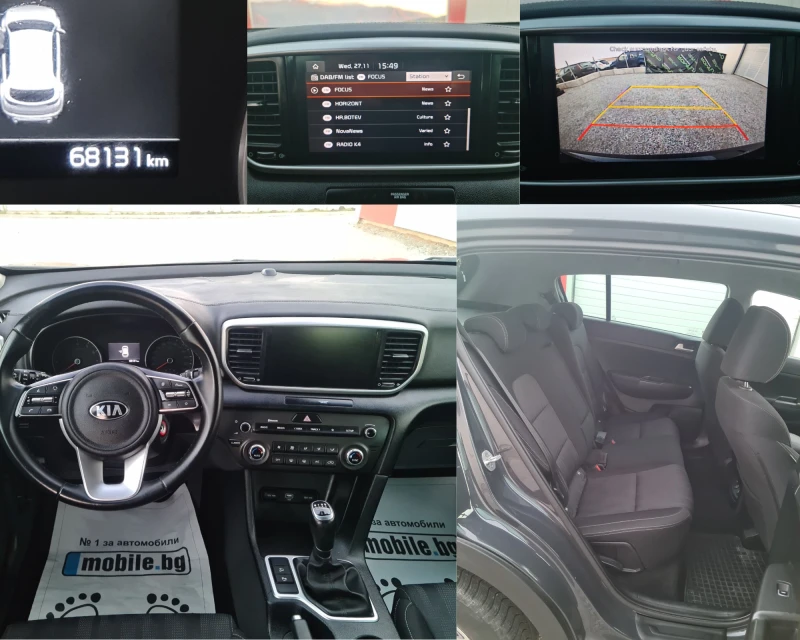 Kia Sportage 1.6.BENZIN 132KS.EVRO 6D, снимка 8 - Автомобили и джипове - 48529557